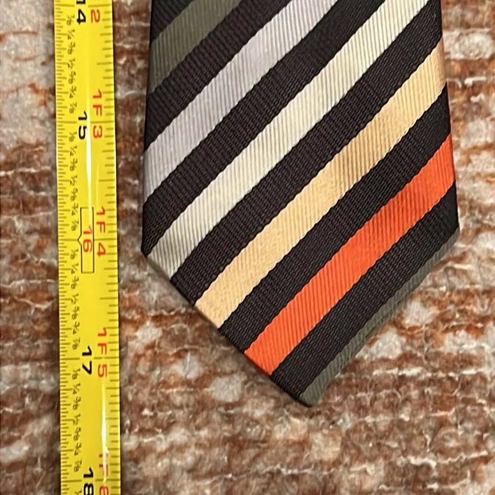 clip on tie! striped!